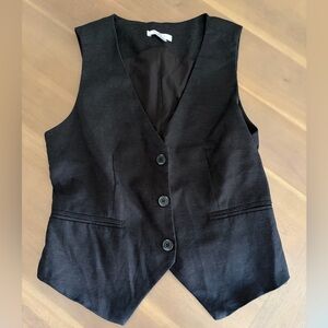 Nine West Classic Black Vest small